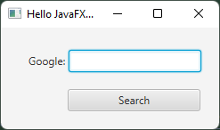 sample javafx application